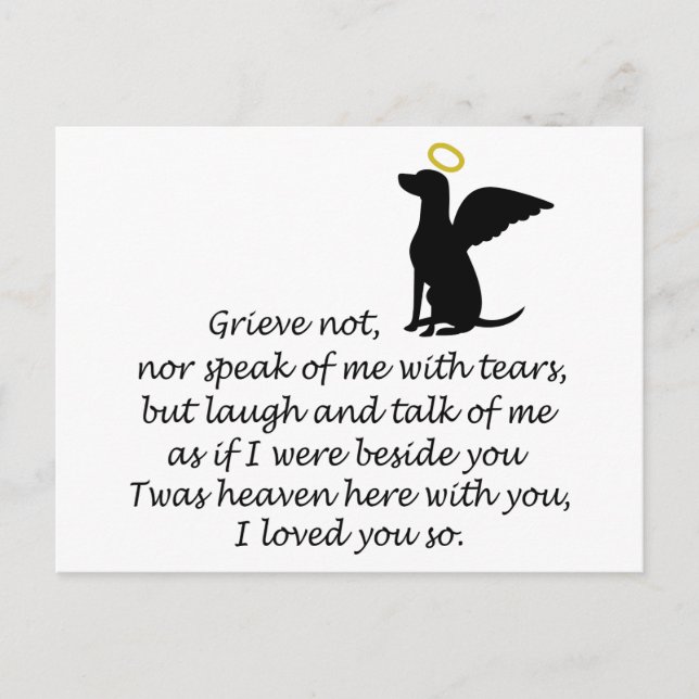 Jag älskade dig så vykort (Framsida)