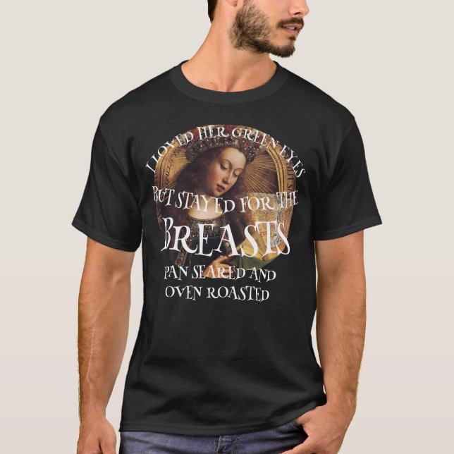 JAG ÄLSKADE HENNES GRÖNA ÖGON MEN STANNAD FÖR DEN T SHIRT (Framsida)