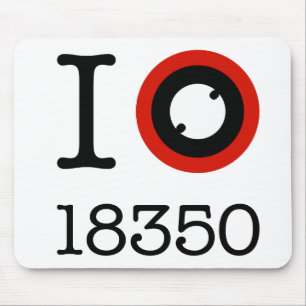 Jag älskar 18350 Li-Jon batterier Musmatta