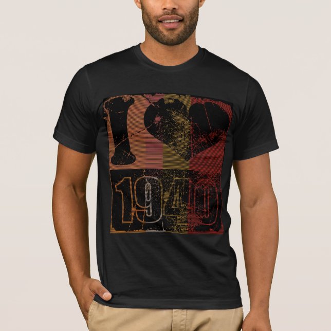 Jag älskar 1940 - Vintage T-shirt (Framsida)