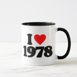 JAG ÄLSKAR 1978 MUGG