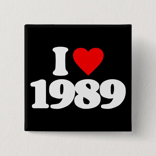 JAG ÄLSKAR 1989 KNAPP (Framsida)