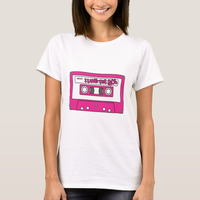 Jag älskar 80-tal t shirt (Framsida)