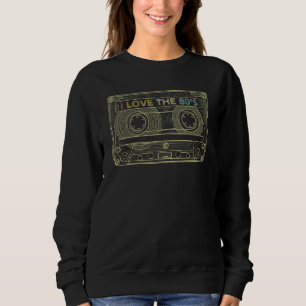 Jag älskar 80-talets musik vintage kostymfest t shirt