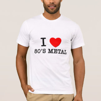 Jag älskar 80-talmetall tröja