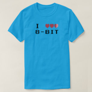 Jag älskar 8-Bit T Shirt