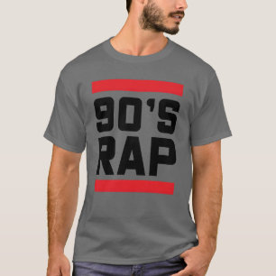 Jag älskar 90-talets hip hop 1990-talets disco rap t shirt