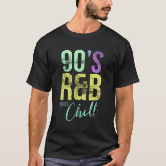 Jag älskar 90-talets Rb Chill Rb Hip Hop-musik T Shirt