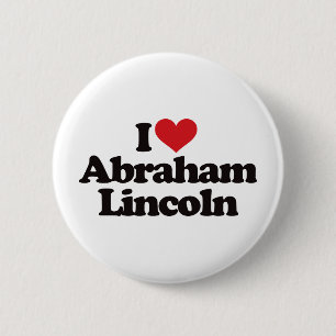 Jag älskar Abraham Lincoln Knapp