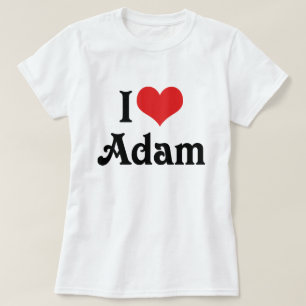 Jag älskar Adam Tee Shirt