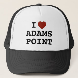 Jag älskar Adams Point Trucker Hatt Keps