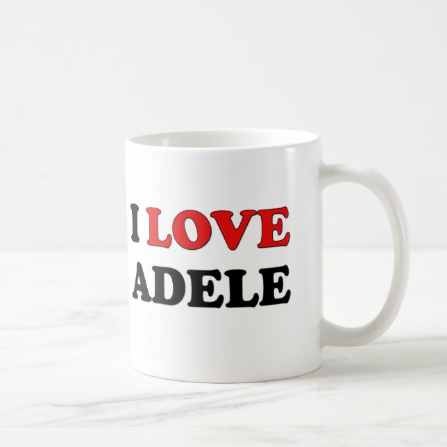 Jag älskar Adele Kaffemugg (Höger)