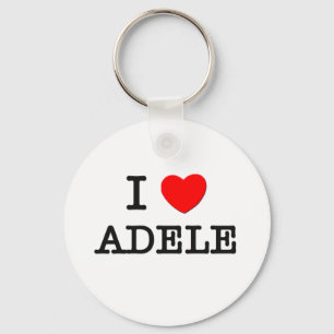 Jag älskar Adele Nyckelring