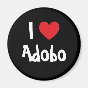 Jag älskar Adobo Magnet