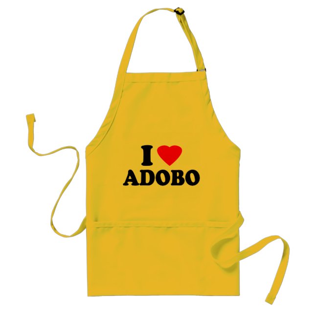 Jag älskar adoboen förkläde (Framsidan)