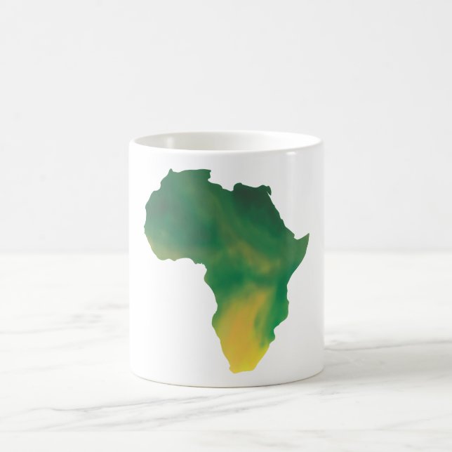 Jag älskar Afrika Kaffemugg (Center)