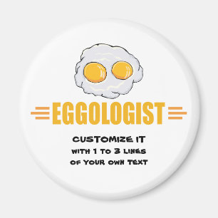 Jag älskar ägg magnet