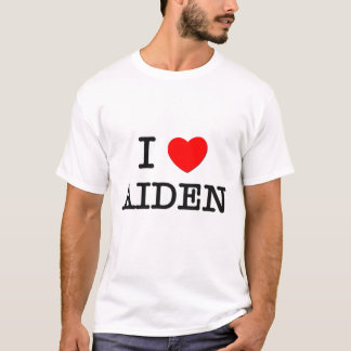 Jag älskar Aiden T-shirt