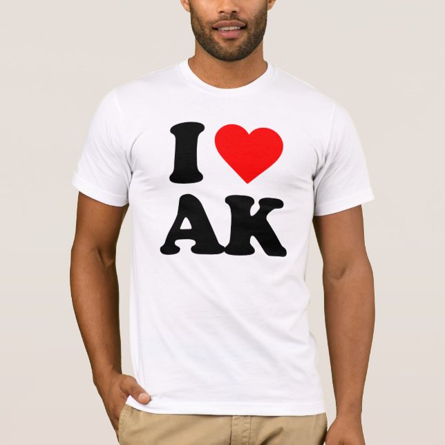 JAG ÄLSKAR AK T-SHIRT (Framsida)