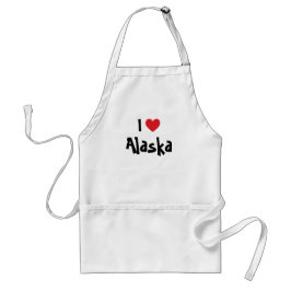 Jag älskar Alaska Förkläde
