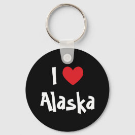 Jag älskar Alaska Nyckelring