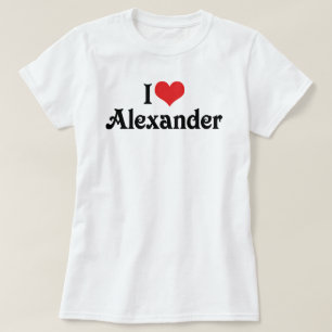 Jag älskar Alexander Tee