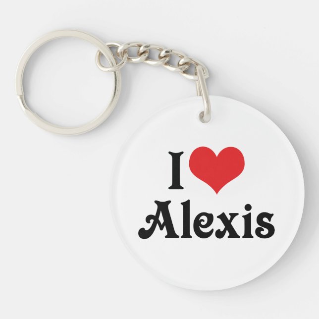 Jag älskar Alexis (Framsidan)