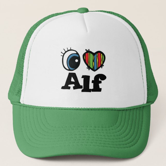 Jag älskar Alf Truckerkeps (Framsida)