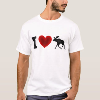 Jag älskar älg tee shirt