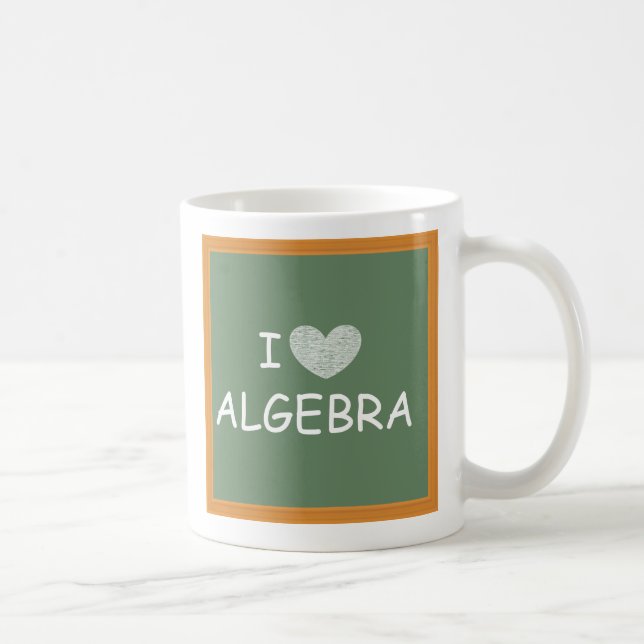 Jag älskar Algebra Kaffemugg (Höger)