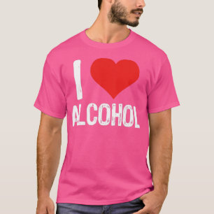 Jag älskar alkohol t shirt