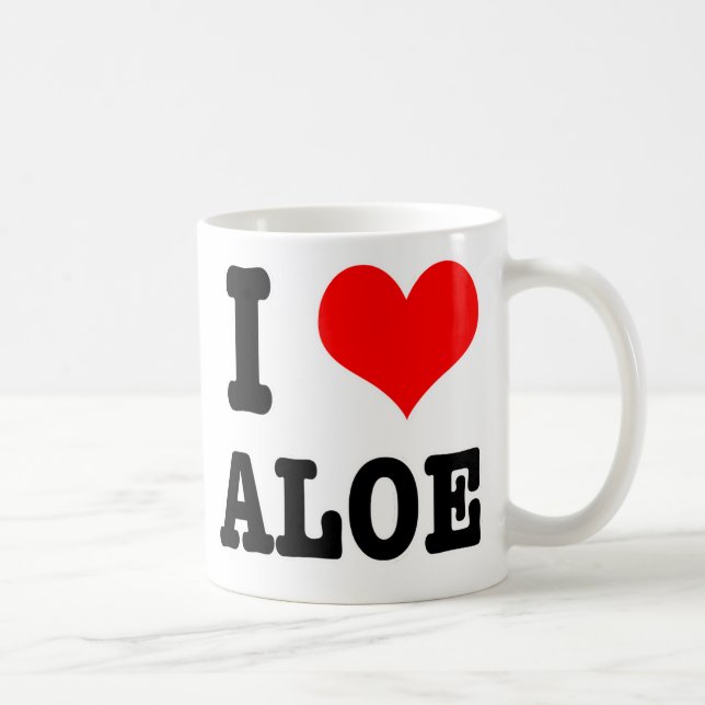 JAG ÄLSKAR ALOE KAFFEMUGG (Höger)