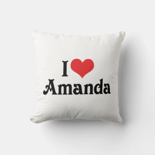 Jag älskar Amanda Kudde