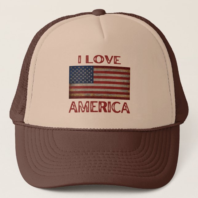 JAG ÄLSKAR AMERIKA KEPS (Framsida)
