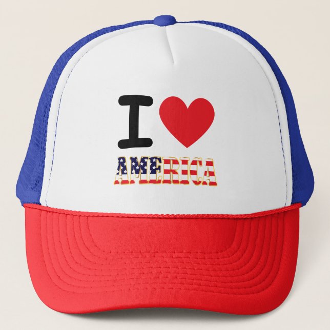 Jag älskar Amerika Keps (Framsida)