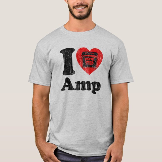 Jag älskar ampere t-shirt (Framsida)