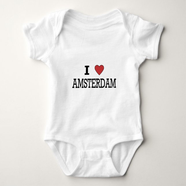 Jag älskar Amsterdam Tröja (Framsida)