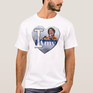 Jag älskar amyen Klobuchar - T Shirt