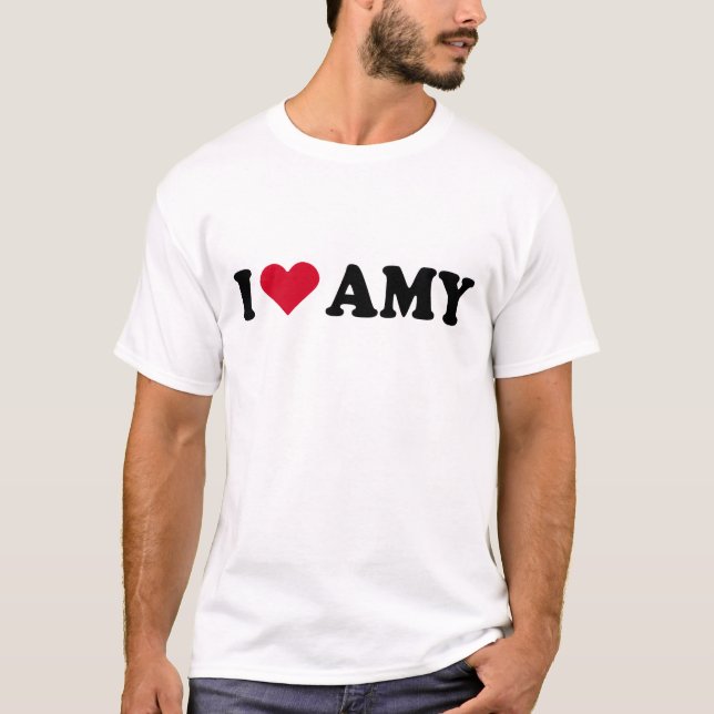 JAG ÄLSKAR AMYEN T SHIRT (Framsida)