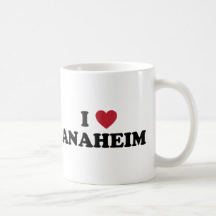 Jag älskar Anaheim Kalifornien Kaffemugg