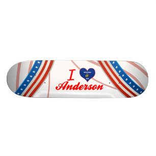 Jag älskar andersson, Wisconsin Old School Skateboard Bräda 18 Cm
