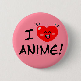 Jag älskar Anime Knapp