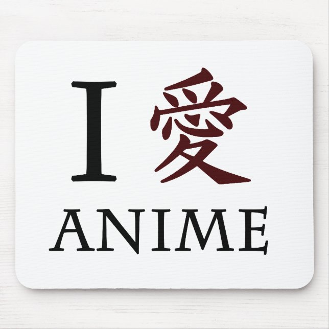 Jag älskar Anime Musmatta (Framsidan)