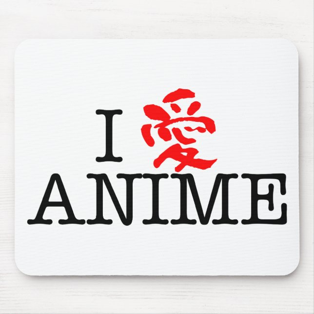 Jag älskar Anime Musmatta (Framsidan)