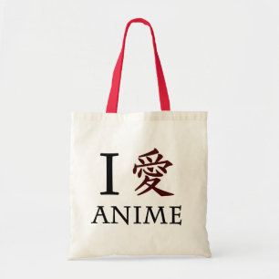 Jag älskar Anime Tygkasse