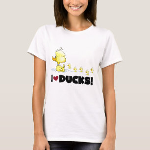 Jag älskar ankaTshirts och gåvor T-shirt