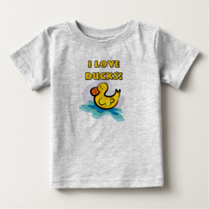 Jag älskar ankor t-shirt