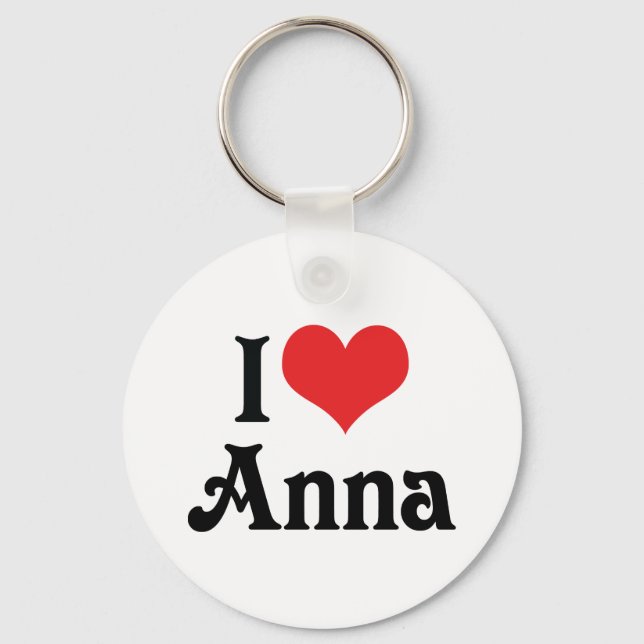 Jag älskar Anna Nyckelring (Framsida)