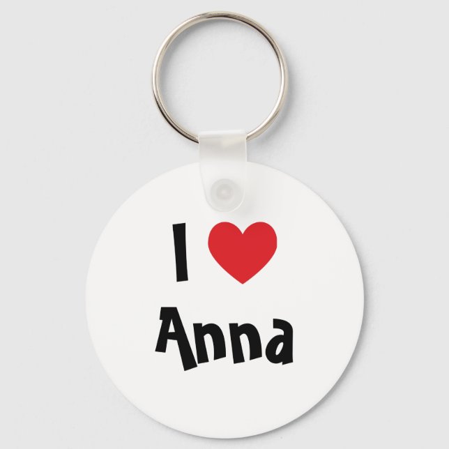 Jag älskar Anna Nyckelring (Framsida)
