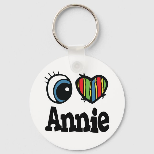 Jag älskar Annie Nyckelring (Framsida)